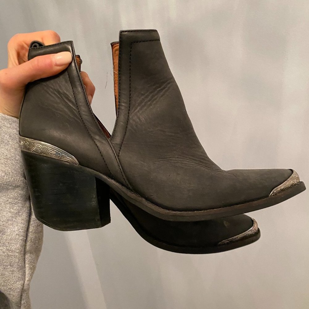 jeffery campbell western booties, size 7.5